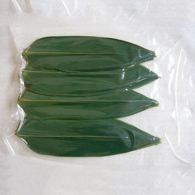 Dekoracja sushi Sashimi Świeże liście bambusa Zongye 7,5 cm
