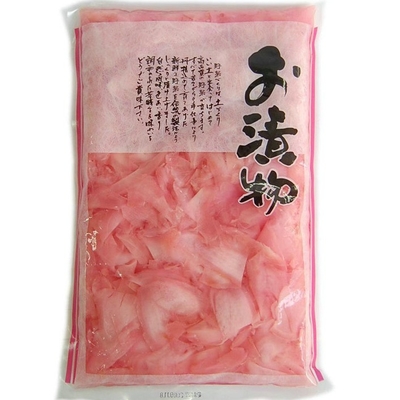 1 kg * 10 worek / karton marynowany sushi imbir słodki smak