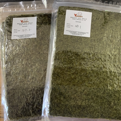 Pieczone gładkie wodorosty Yaki Nori 100 arkuszy w opakowaniu