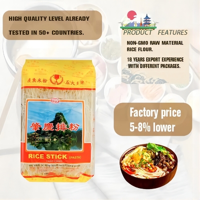 Zhaoqing / Xinzhu 500g Suszony makaron ryżowy Makaron do szybkiego gotowania