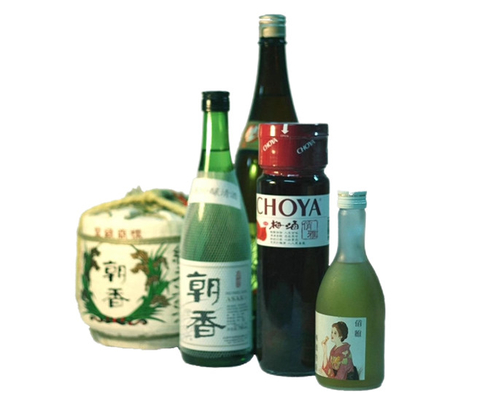 Słodkie niskoalkoholowe japońskie wino śliwkowe 720 ml najlepsza para do sushi