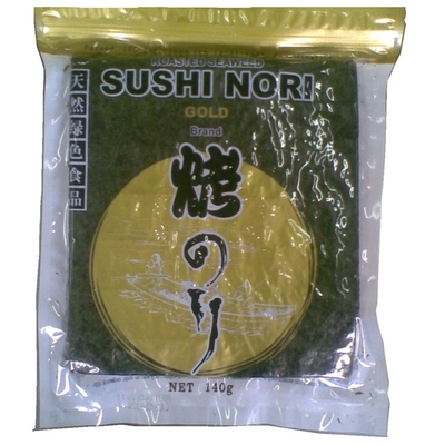 Japoński Yaki Sushi Nori Pieczone Wodorosty Papier z Wodorostów 50 Arkuszy