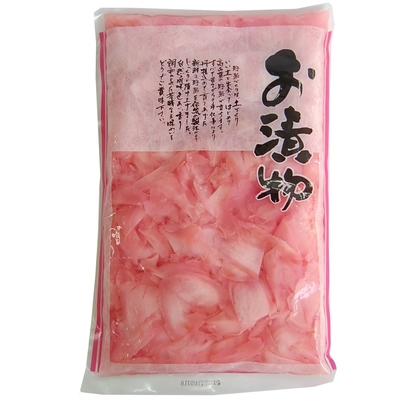 Chiński czerwony solony marynowany sushi imbir 1,01 kg na produkt sushi