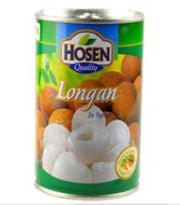 HACCP 567g Owoce w puszkach Longan w syropie białym lub mlecznobiałym