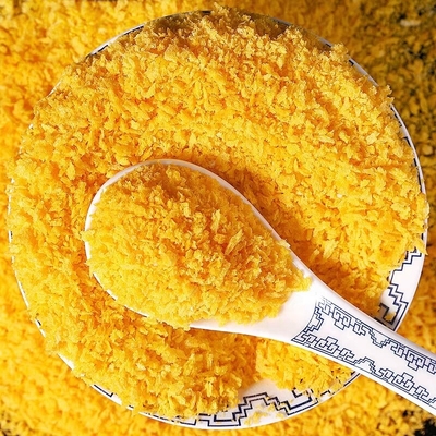 Płatki Chrupiące Chrupiące Żółte Japońskie Płatki Panko Zapach Pieczonego Chleba