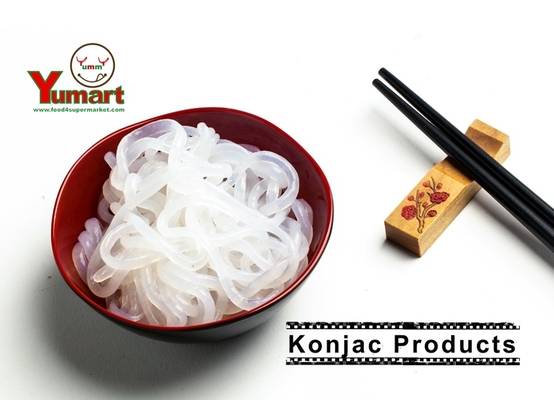 Chińska organiczna niskowęglowodanowa Shirataki Konjac Noodle Bezcukrowa zdrowa żywność