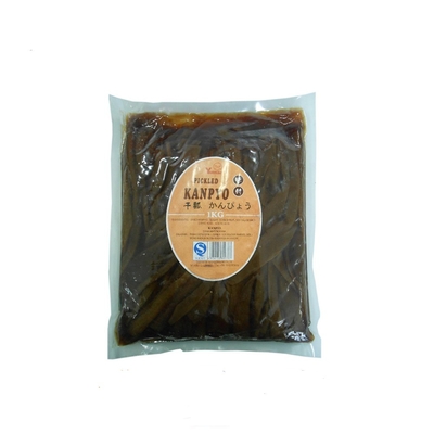 Przyprawiony sushi Kanpyo Marynowany Łopian W Plastikowych Torebkach 1000g
