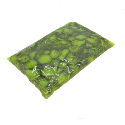 1kg 300g Cienkie marynowane plastry korniszonu Słodki marynowany ogórek w plasterkach