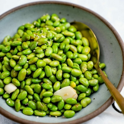 Zwykłe organiczne mrożone ziarna Edamame z certyfikatem KOSHER BRC