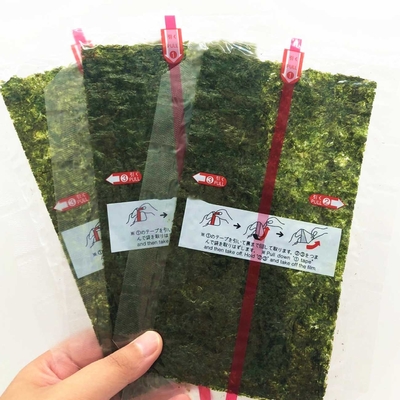 0.28g Yaki Nori Wodorosty 10 Arkuszy 50 Arkuszy 100 Arkuszy Opakowanie
